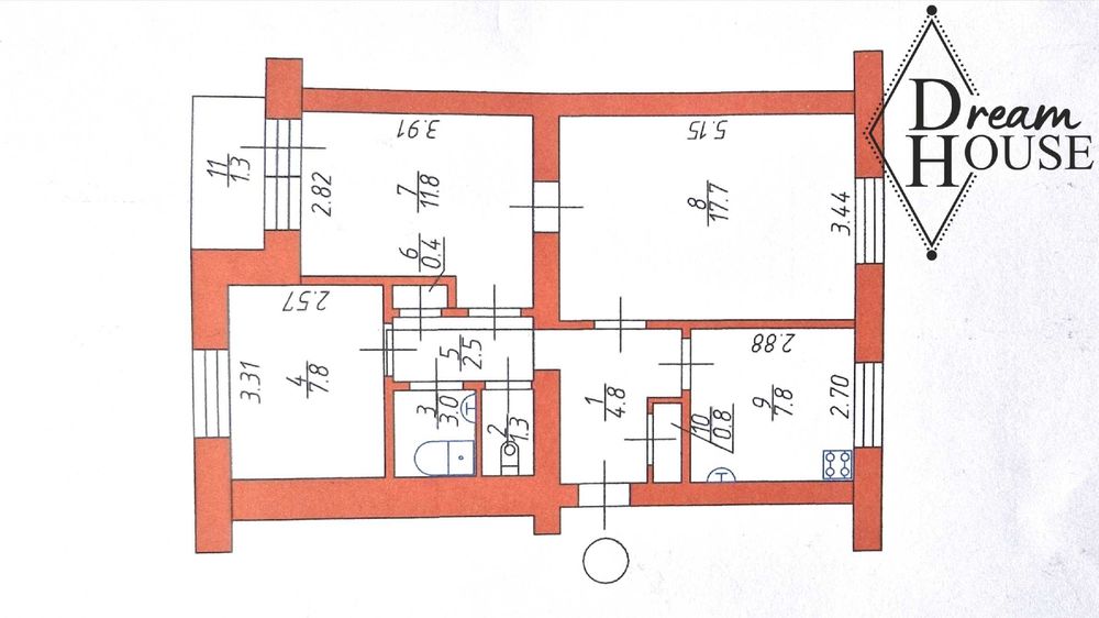Продам 3-кімнатну квартиру по вул.Ковельська