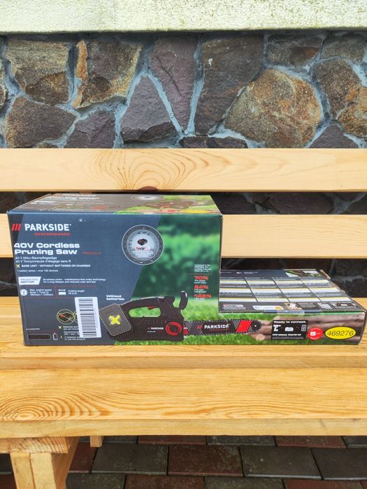 Акумуляторна ланцюгова пила Parkside Performance PPAKS 40-Li A1