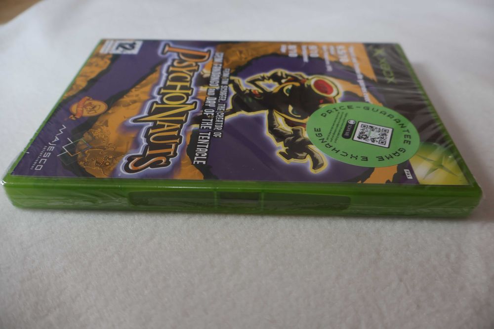 Gra Microsoft Xbox Classic PSYCHONAUTS PAL 3X ANG Nowa w folii! Unikat