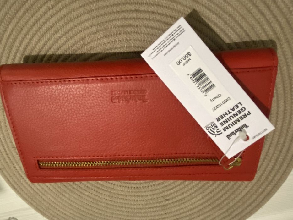 Шкіряниий гаманець Timberland