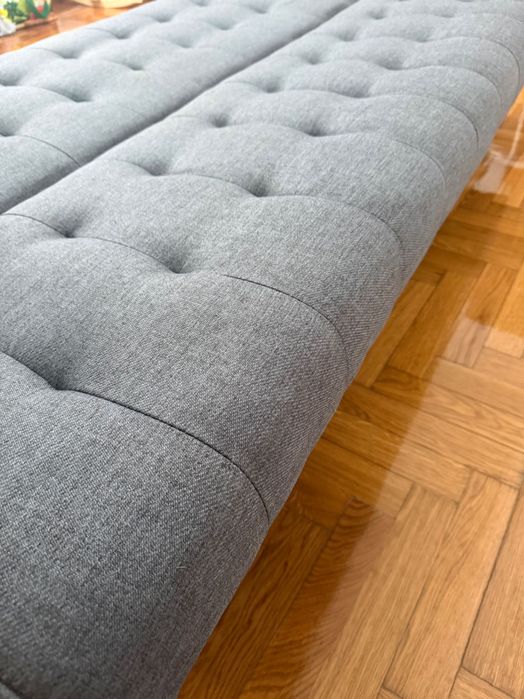 Sofá cama cinza Click Clack Kasa