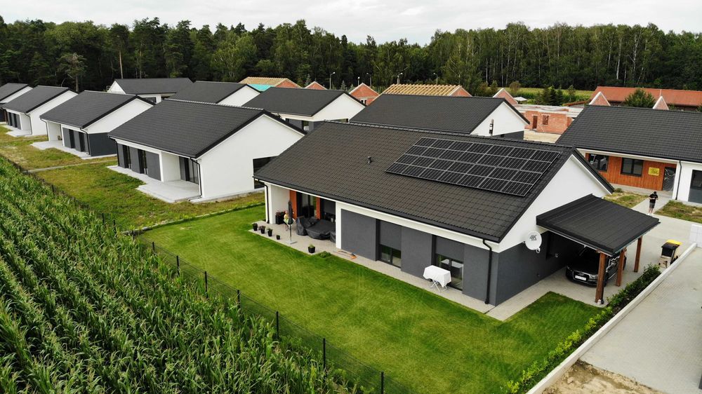 Parterowy, nowy wolnostojący dom 134,5 m2 / Zambrów