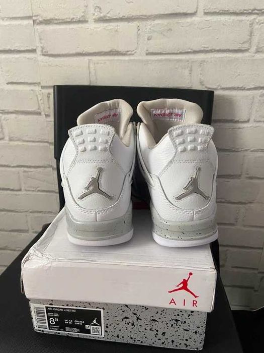 Nowy z metką  Jordan 4 retro White Oreo R.45