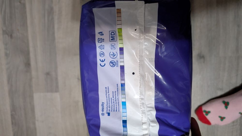 Pieluchy na noc dla dorosłych rozmiar M +gratis