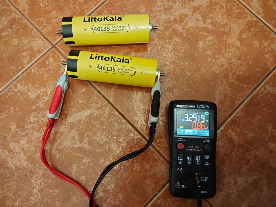 LiitoKala LiFePO4 3.2v 25Ah - литий-железо-фосфатный аккумул. 46160