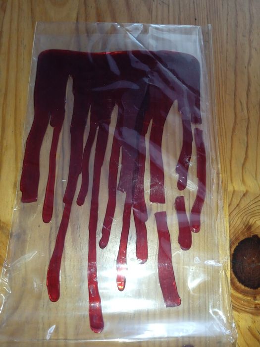 Decoração Halloween cupcake, vela luz led, grinalda