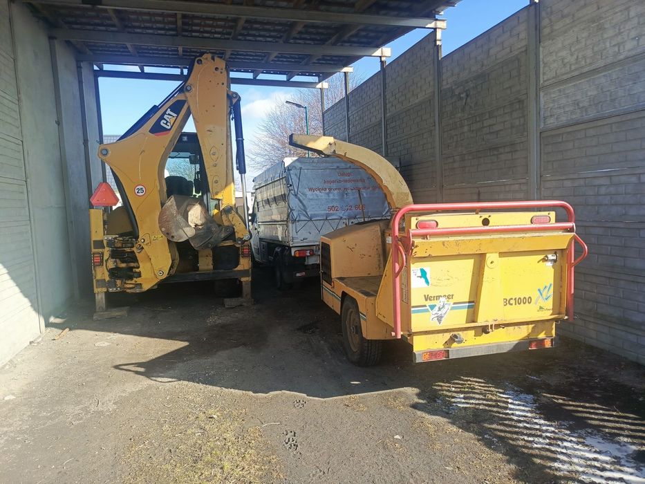 Usługi rębakowania