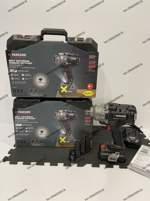 Гайковерт ударный, гайковёрт мошний Parkside   PASSP 20-Li C4