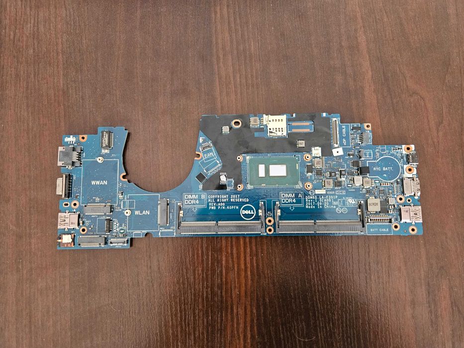 Płyta główna Dell Latitude 5290 DDM90 LA-F391P K0PFN i3-8130U