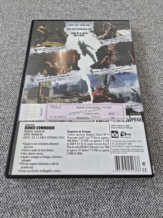 Jogo PC - Bionic Commando