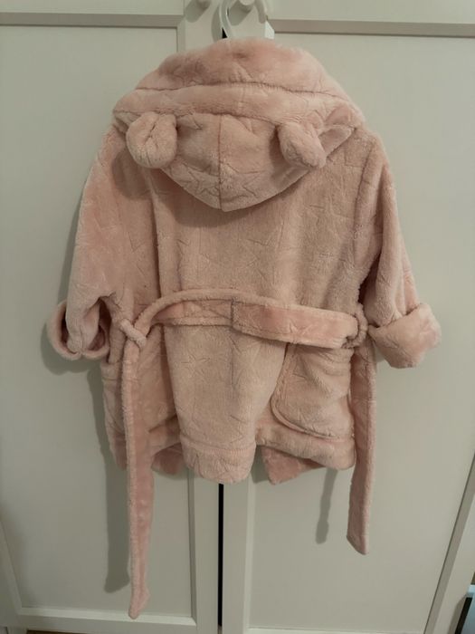 Szlafrok dziecięcy - milutki i mięciutki dł. 44 cm