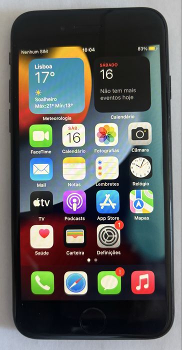 iPhone 7 32GB preto desbloqueado