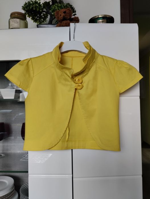 Bolerko żółte rozmiar L14