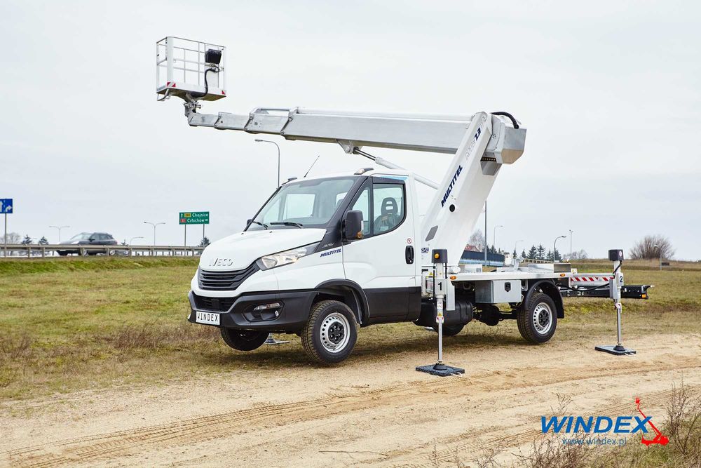 Podnośnik koszowy zwyżka podest - Multitel MTE 230 EX Iveco Mercedes