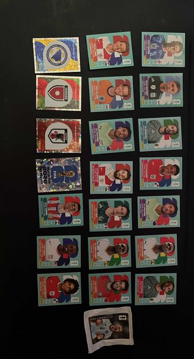 Troca de cromos Panini Mundial 2026 – repetidos