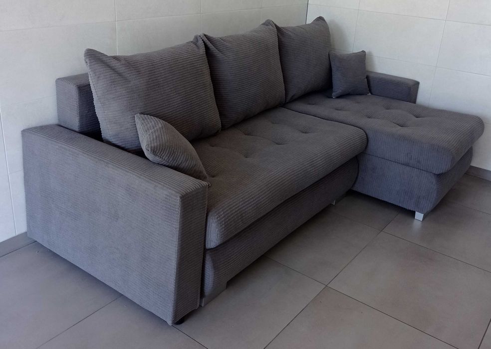 Rogówka | Narożnik | Sofa | Sztruks