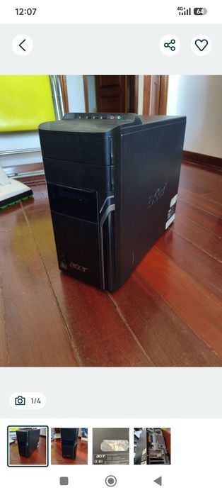PC DESKTOP Acer Aspire M3641 para peças