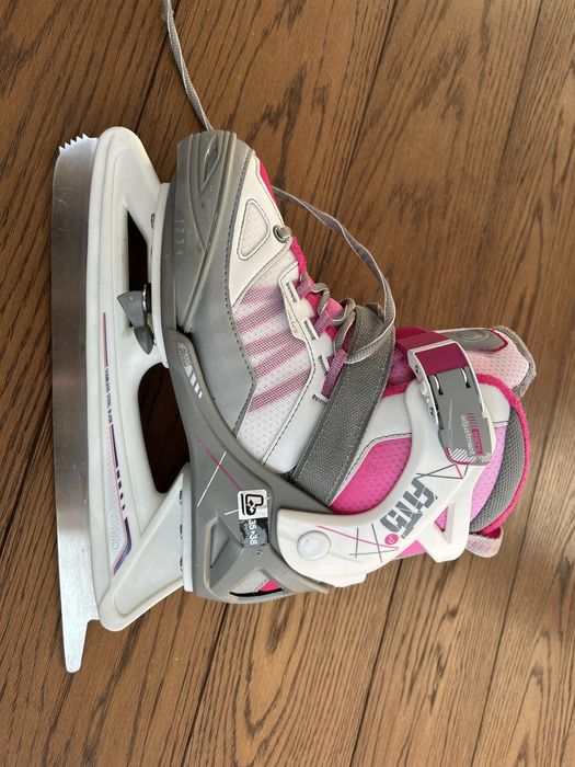 Łyżwy oxelo regulowane rozmiar 35-38 jak nowe