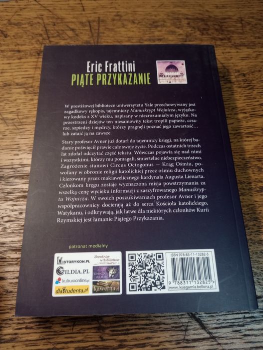Piąte przykazanie. Eric Frattini