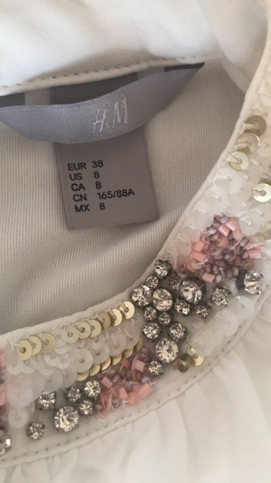 Sukienka biała H&M