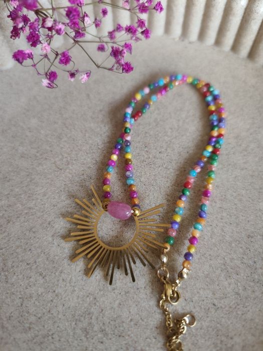 Boho naszyjnik sunshine