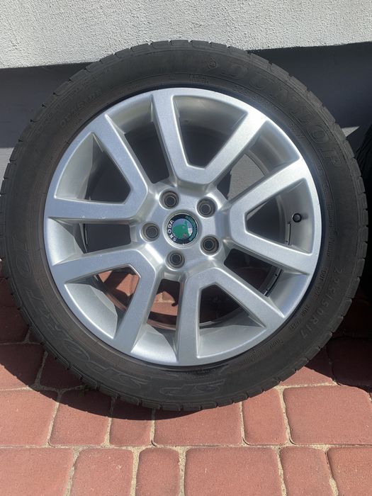 Oryginalne alufelgi Skoda Yeti, Kodiaq, Karoq, Oktawia, Superb II 225/50r17