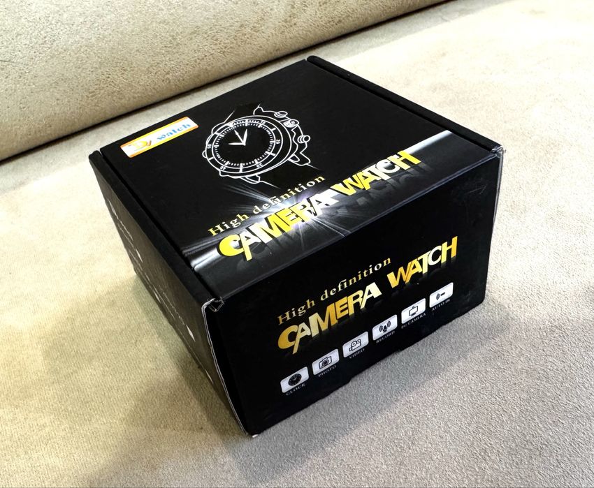 Годинник з вбудованою камерою у комплекті (новий)