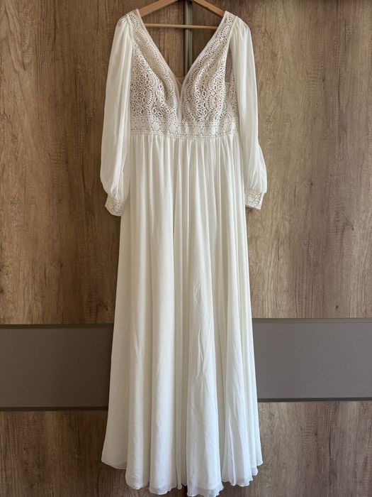 Suknia ślubna w stylu boho