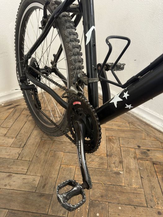 Bicicleta com macha