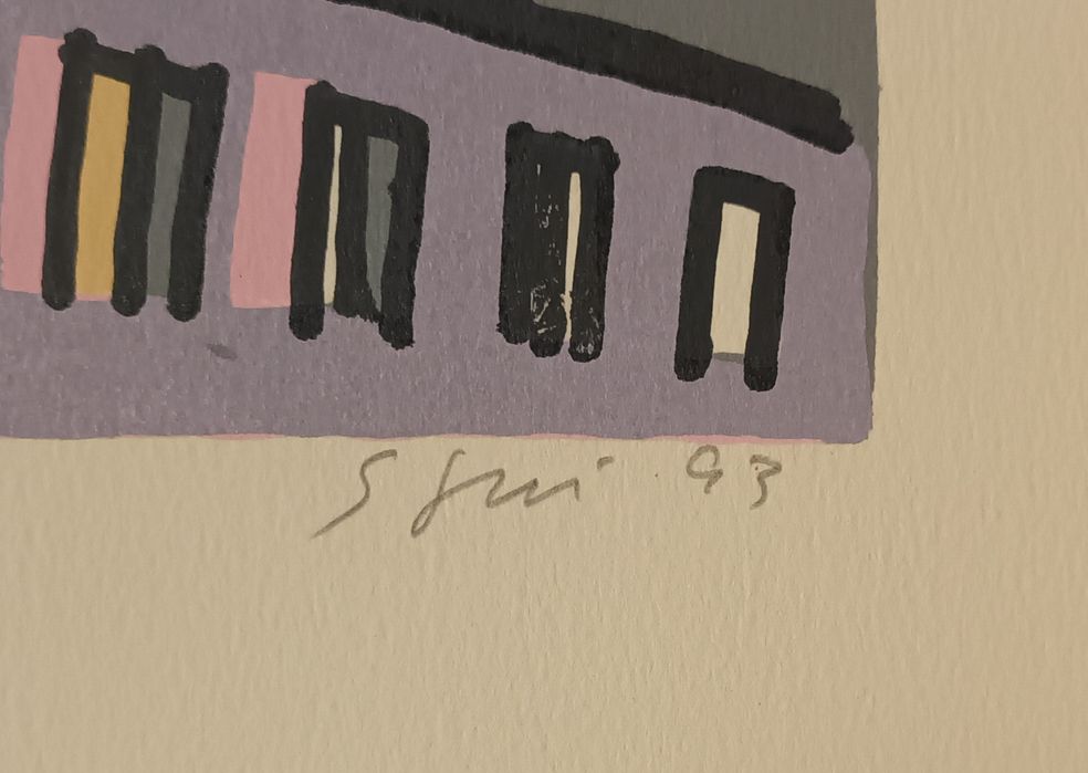 Serigrafia de António Segui