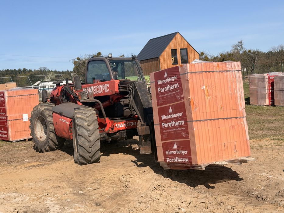 Manitou 627 Ładowarka Teleskopowa 940  Niska Wąska dżoistik   Claas C50 mała sprytna Perkins  Zwinna jcb 527