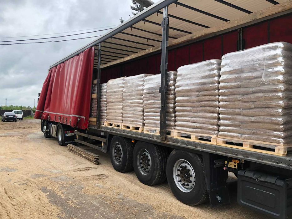 Pellet bez spieków! Czysta sosna! Jasny nie czarny ! super jakość A1