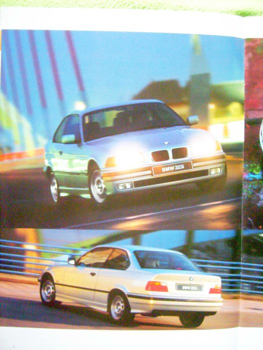 BMW 3 Coupe generacja E36 / 1997 - prospekt 32 strony, stan BDB+