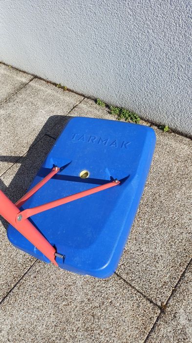 Tabela de Basquetebol Pé Regulável 1,30 m a 1,60 m - K500 Aniball Criança Azul