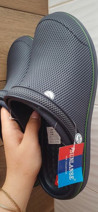 Klapki krokodylki a'la crocs 47 nadwymiary bez dziurek