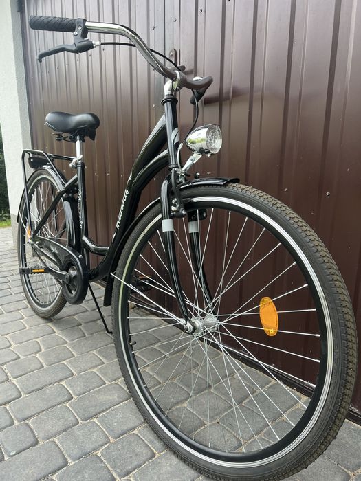 Rower miejski INDIANA Moena S1B 28 cali damski Czarny