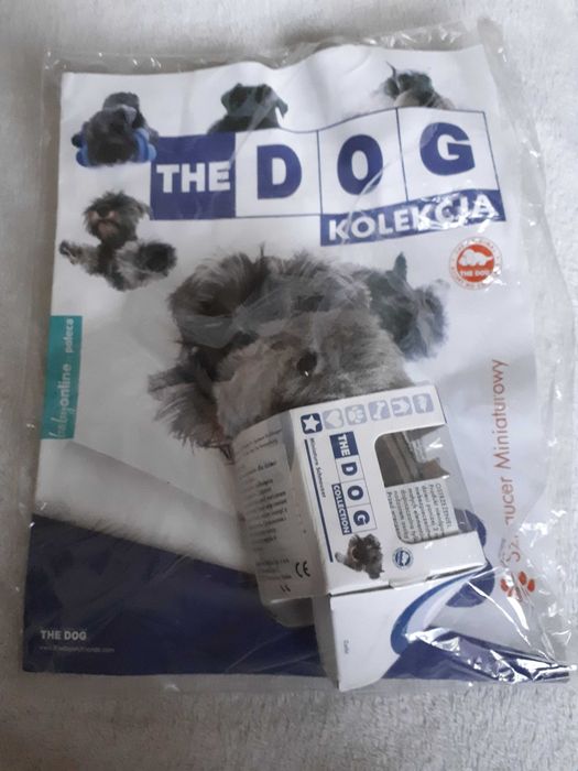 The Dog Kolekcja 3 Sznaucer minaturowy + maskotka
