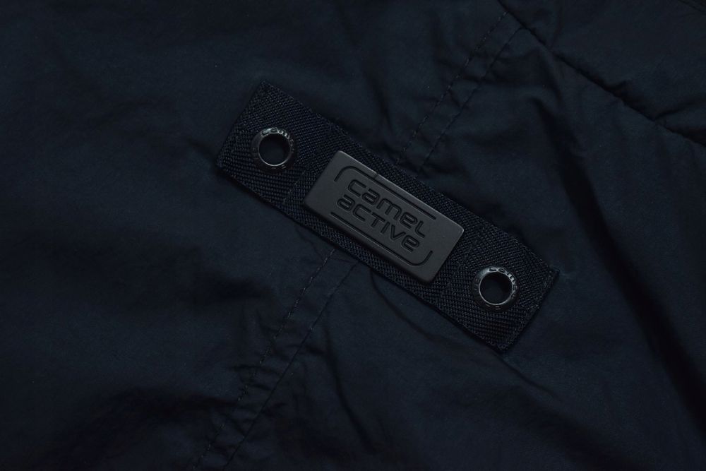Camel Active Męska Kurtka Wiatówka Z Chowanym Kapturem 48