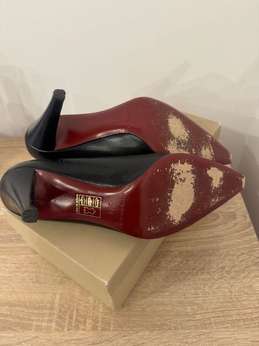 Czółenka szpilki Burberry
