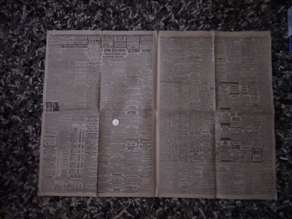 Jornal Diário de Noticias de 1919