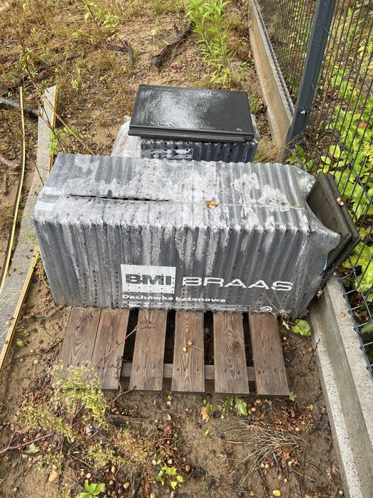 Dachowka braas szary krysztal