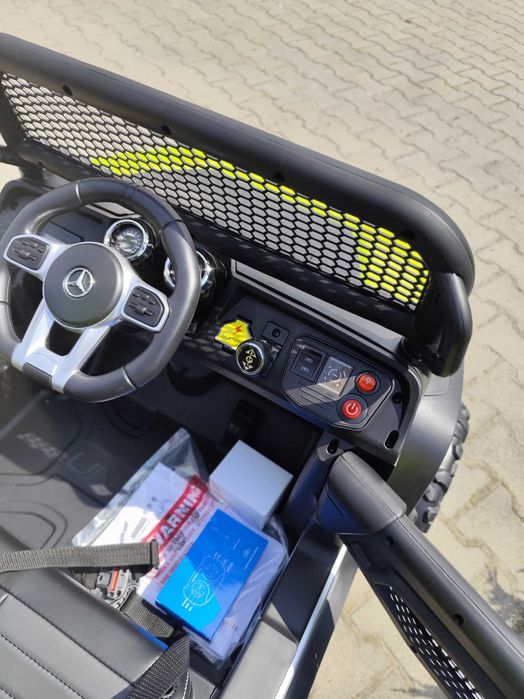 Auto Na Akumulator Mercedes Unimog 4x4 Napęd - Pilot - NOWE