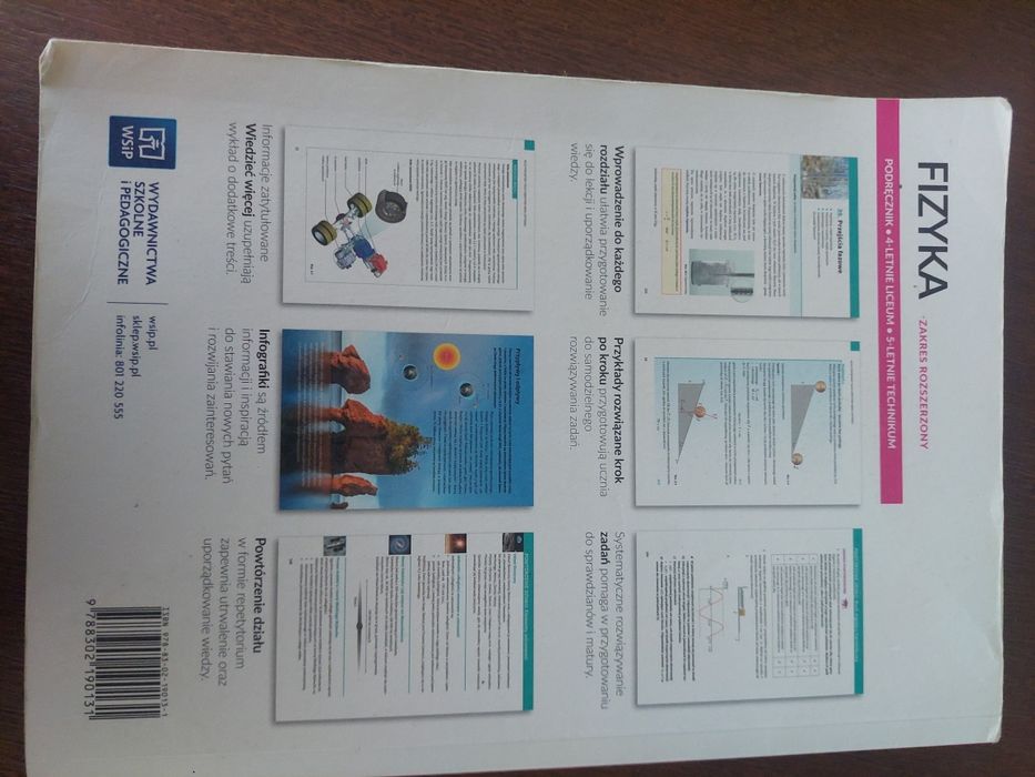 Fizyka 2 liceum i technikum zakres rozszerzony 2019 wsip podręcznik