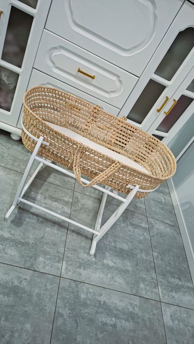 Kosz mojżesza bujaczek clair de lune biały