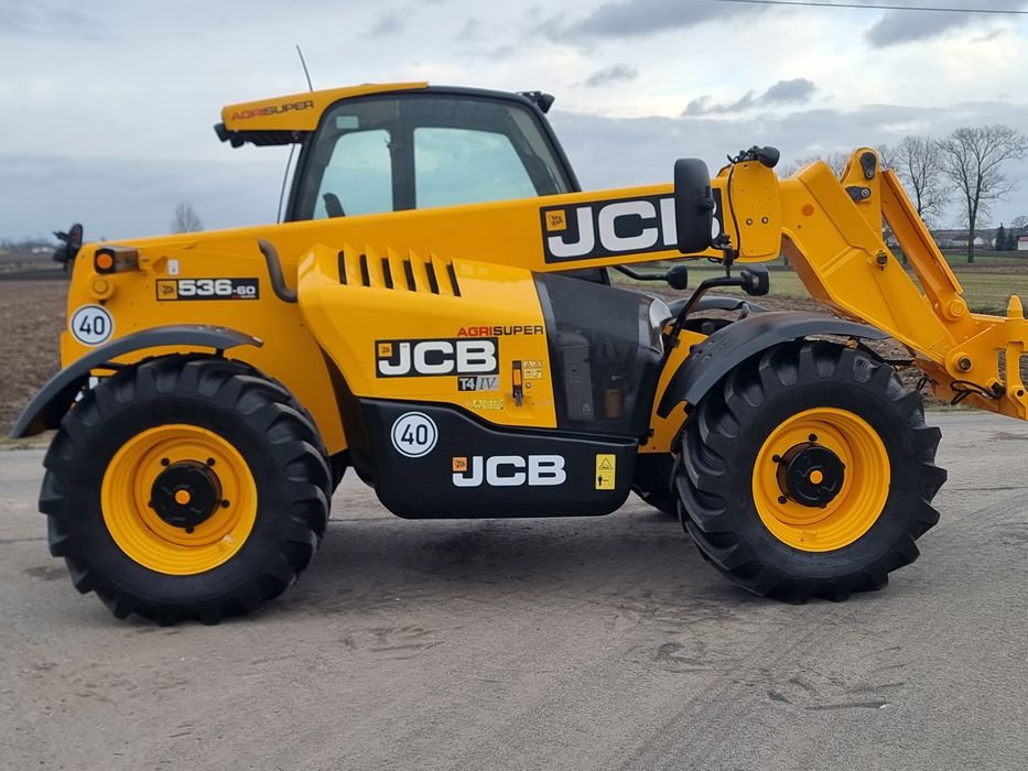 Ładowarka Teleskopowa JCB 536-60 AgriSuper 17r,Full Opcja,Klimatyzacja
