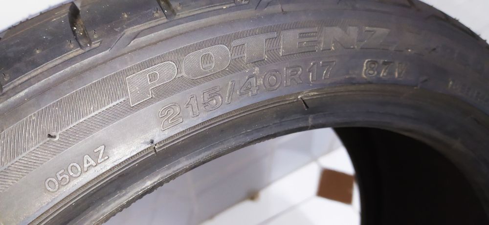 215/40 17 Bridgestone Potenza