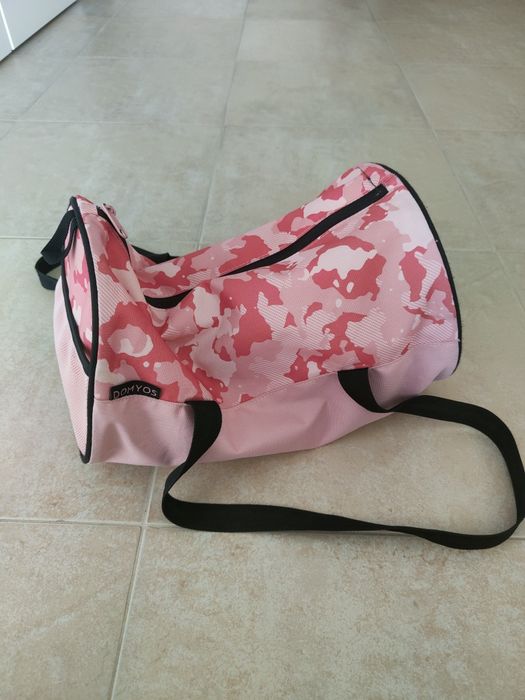 Saco de ginástica rosa
