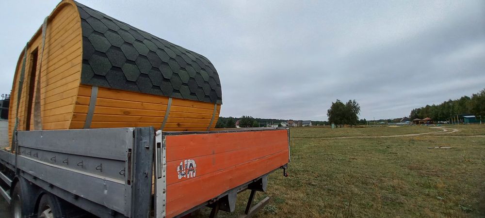 Перевезення та встановлення Бані Бочки