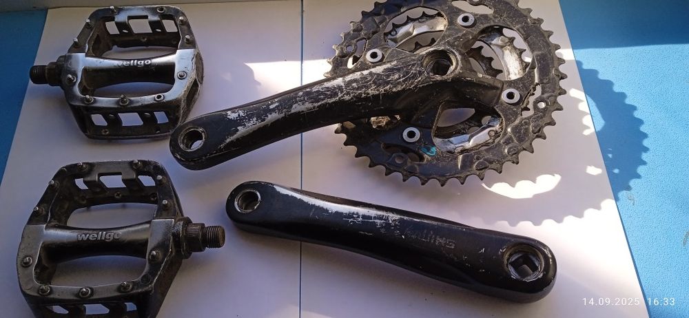 ВЕЛО Шатуны Shimano Acera FC-M361 175 мм