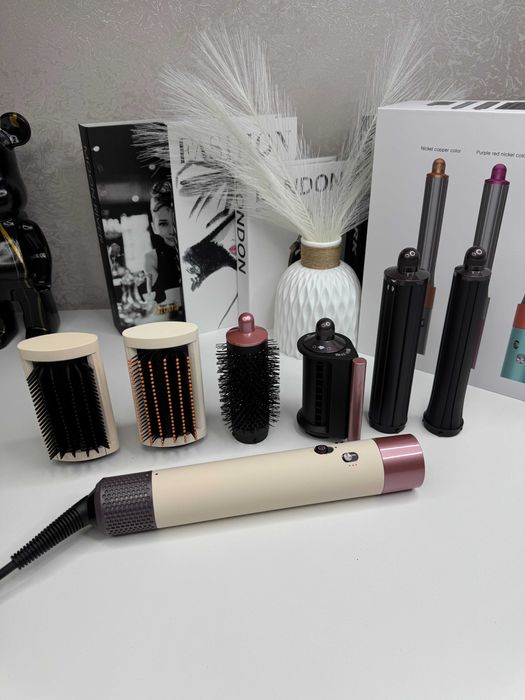 Мультистайлер Premium 6 насадок Sakura Pink/Gold